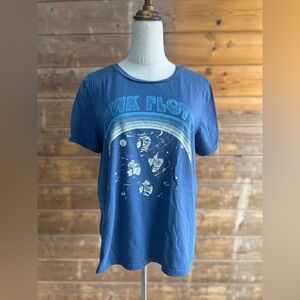 LUCKY BRAND x PINK FLOYD Graphic Short Sleeve Tee Shirt Size Large
